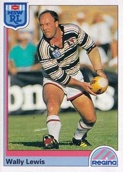 1992 Regina NSW Rugby League #103 Wally Lewis Front